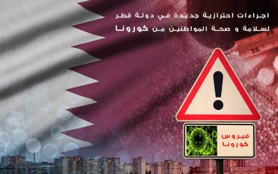 إجراءات احترازية في قطر لصحة المواطنين من فيروس كورونا