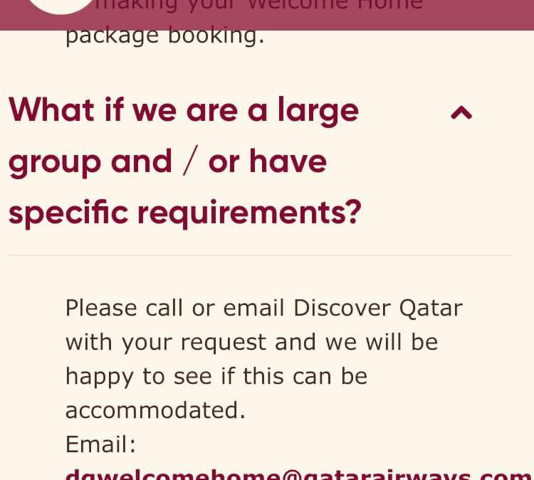 اجابات جميع الاستفسارات حول السفر من و إلى قطر